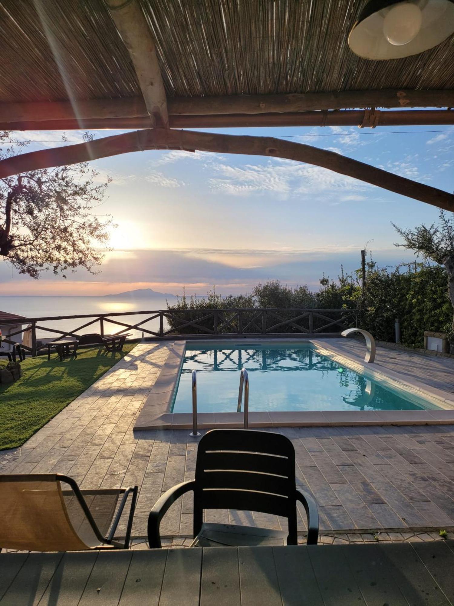 Villa Bellatrix Massa Lubrense Exterior foto